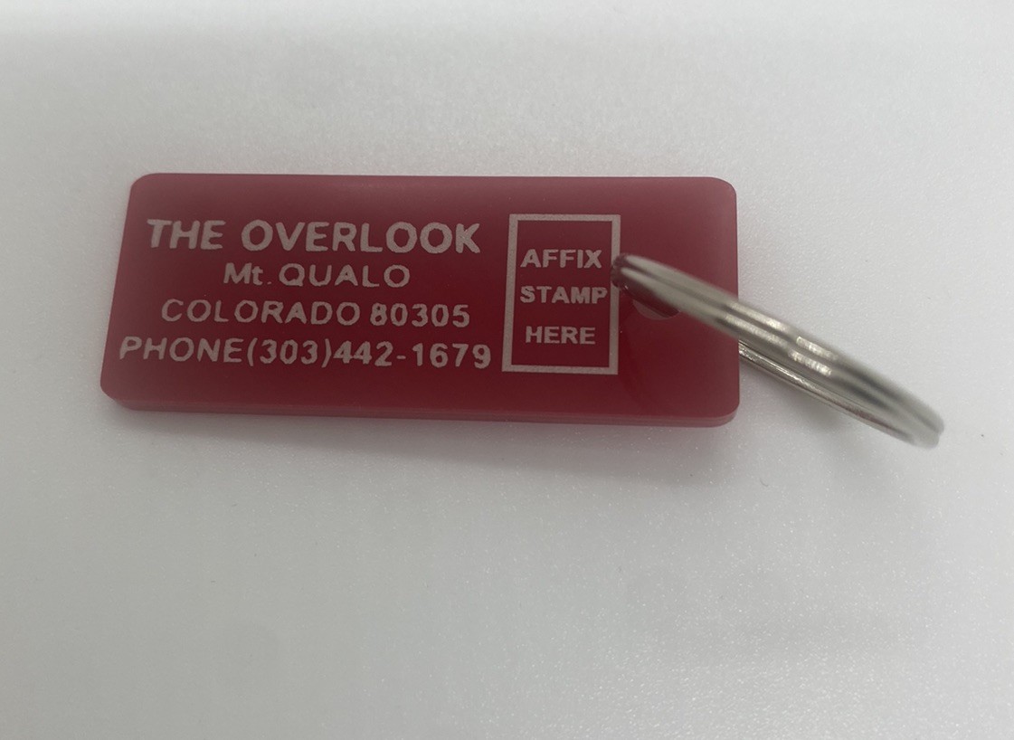 The Shining Keychain Overlook Hotel Keychain Room 237 Kubrick Inspired Key 2”