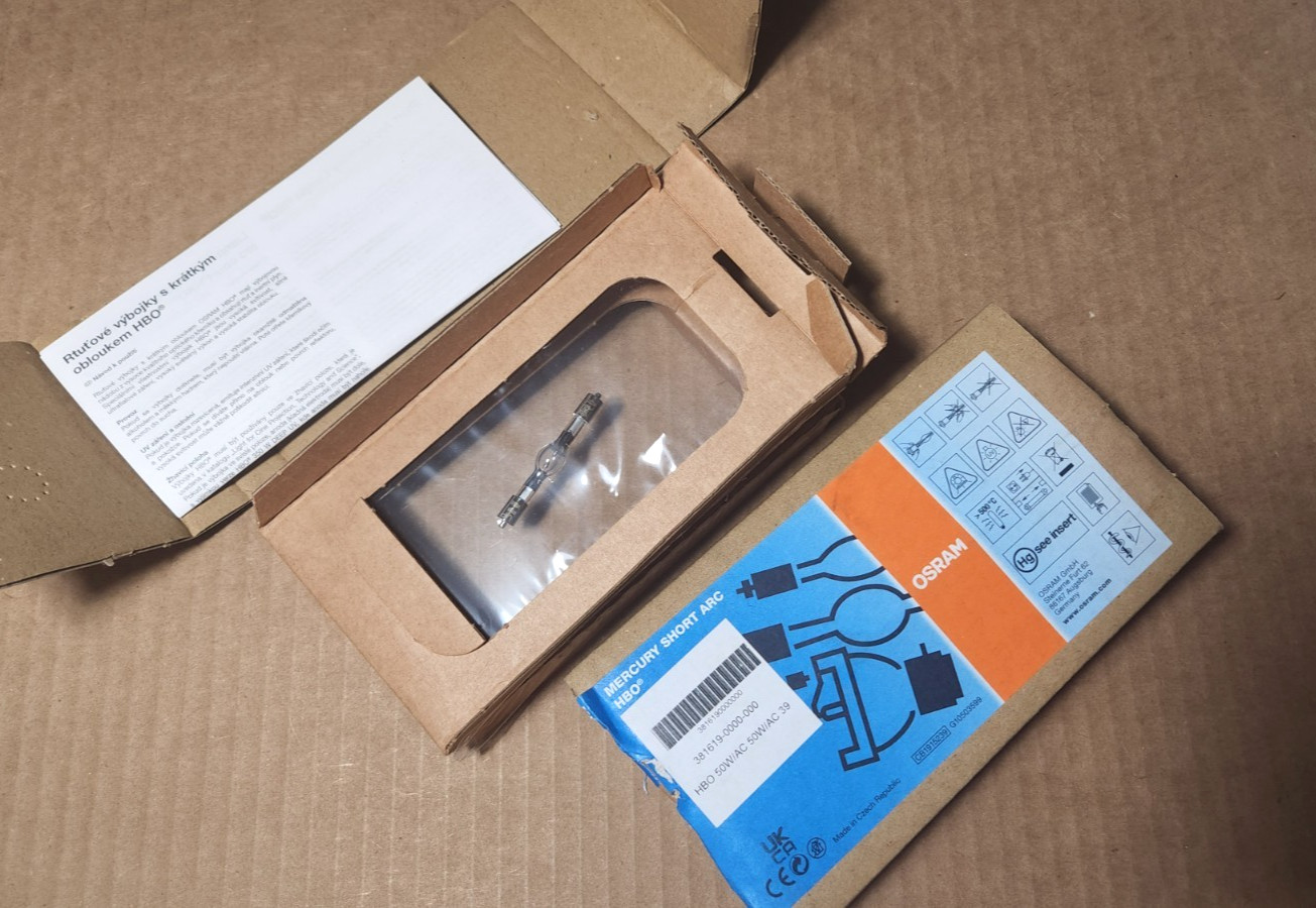 Osram 69213 Mercury Short ARC HBO Bulb 50W/AC 39V
