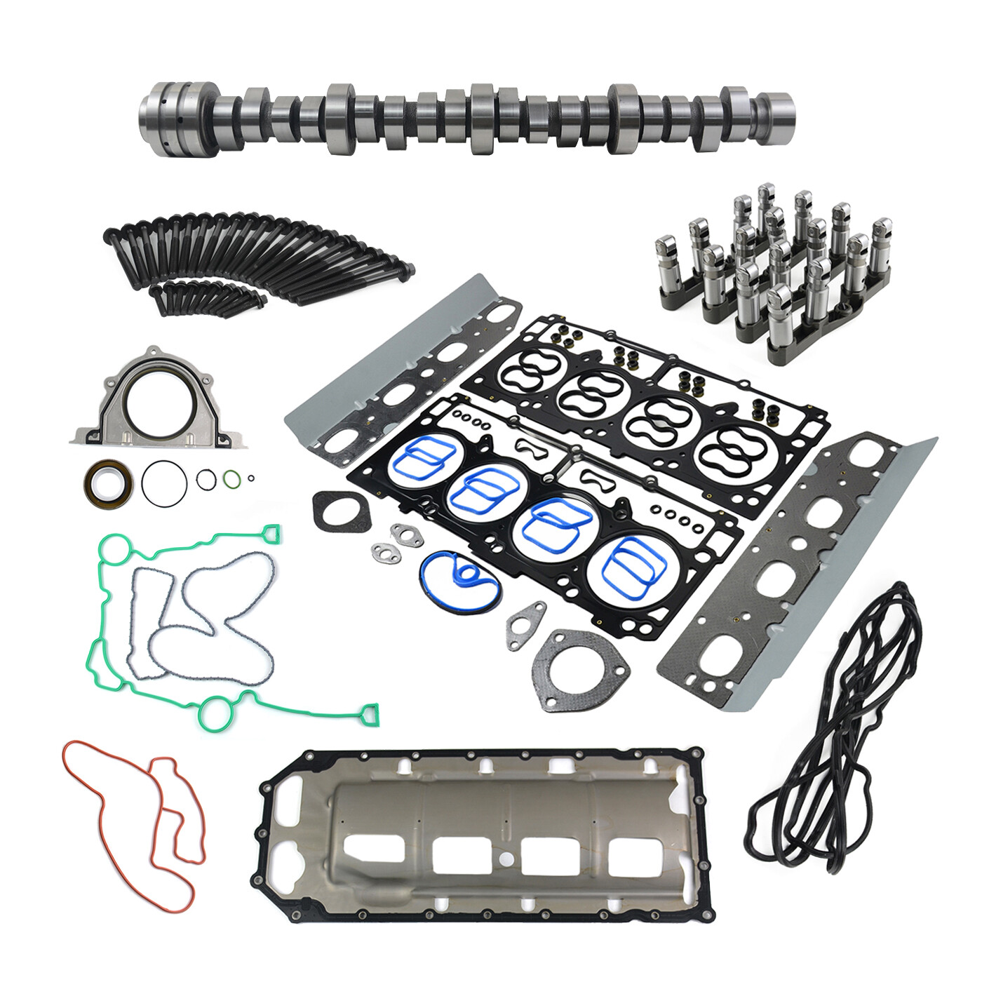 MDS Lifters Camshaft Timing Chain Kit For 5.7L Hemi Dodge Ram 1500 2009-2015 PC