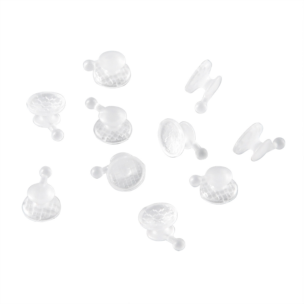 AZDENT Dental Orthodontic Lingual Buttons Bondable Round /Rectangular Base