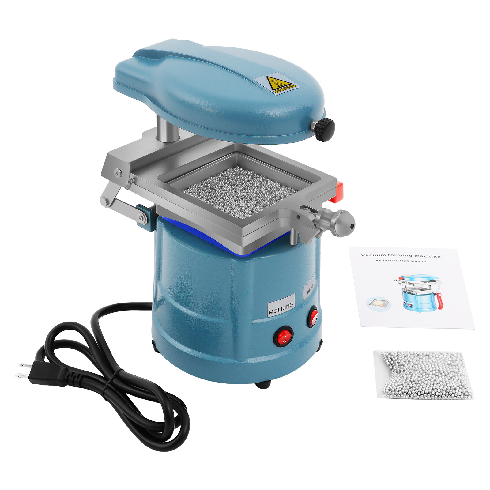Dental Vacuum Molding Forming Machine Former Heat Thermoforming Lab Equipment