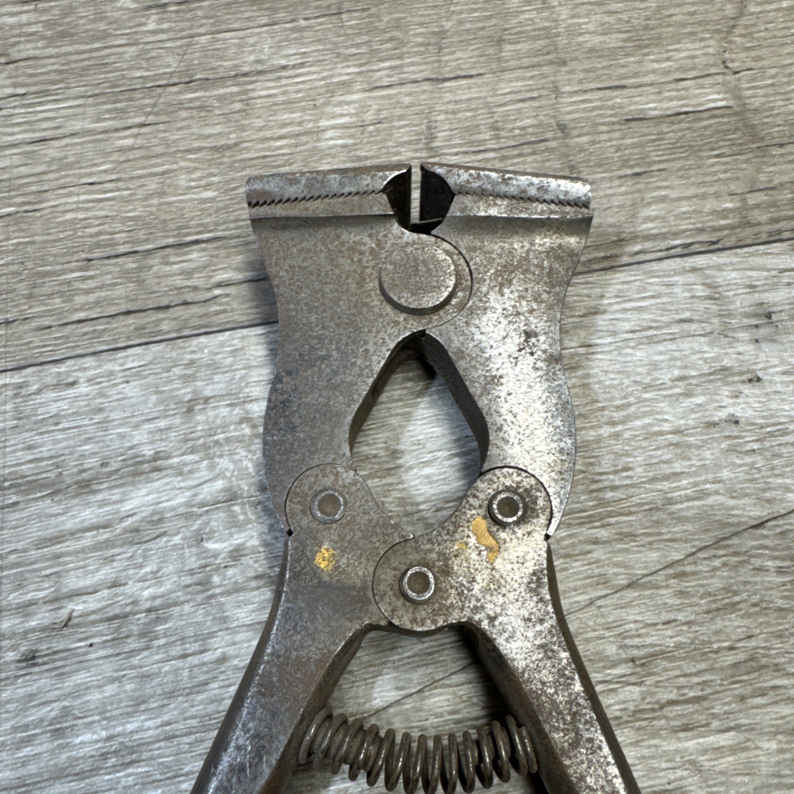Vtg LS Starrett Co. No. 1 - 7in. Adjustable Nippers Machinist Piano Wire Cutters