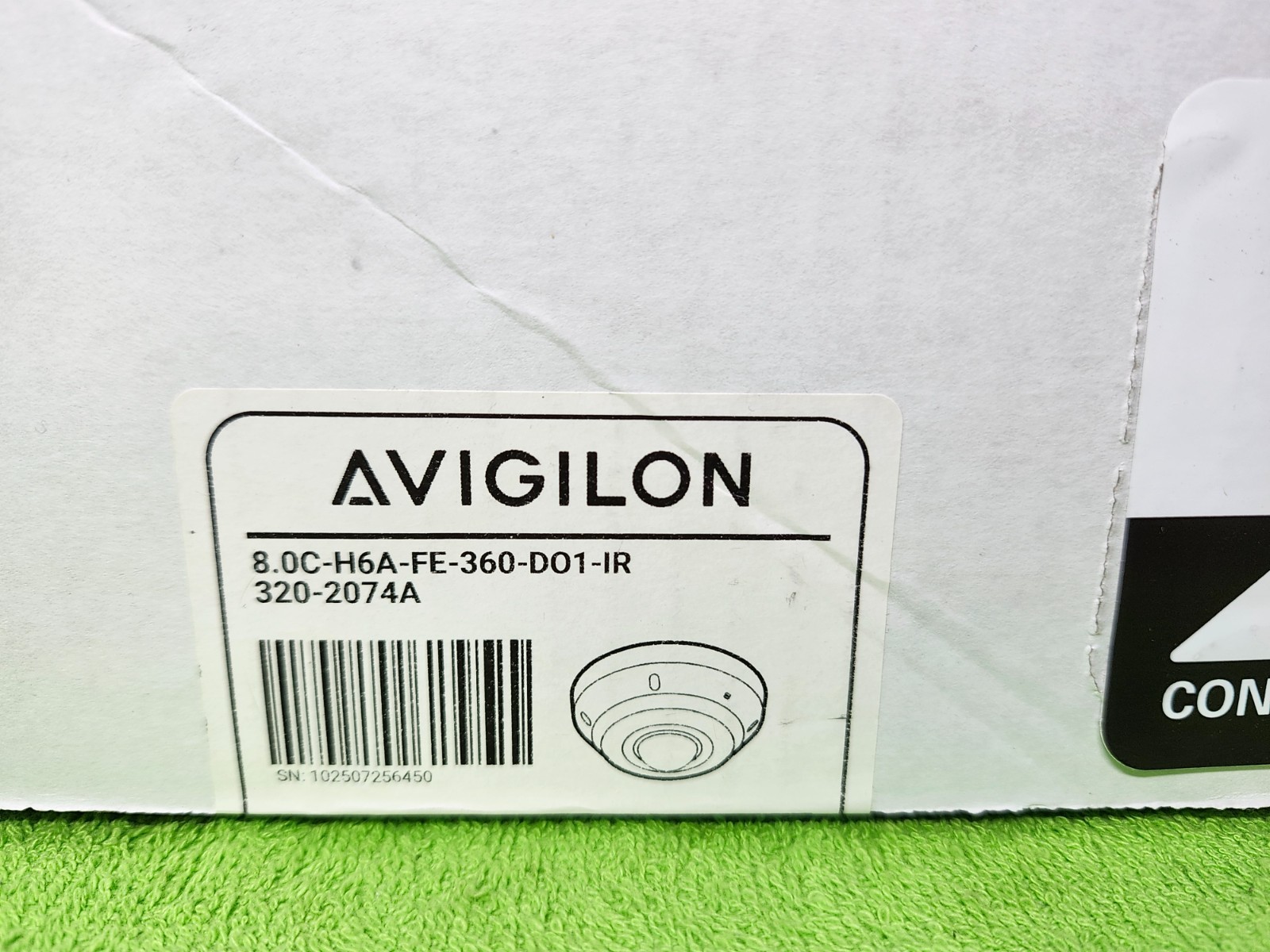 Motorola Avigilon - 8.0C-H6A-FE-360-D01-IR Dome Camera