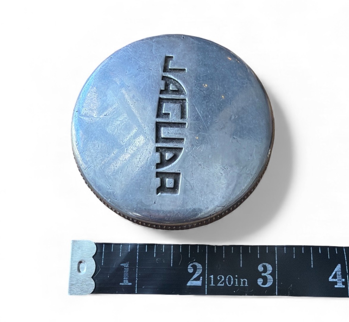OEM Jaguar Aluminum Oil Filler Cap XK120 XK140 XK150 Mark VII 2.75” Original