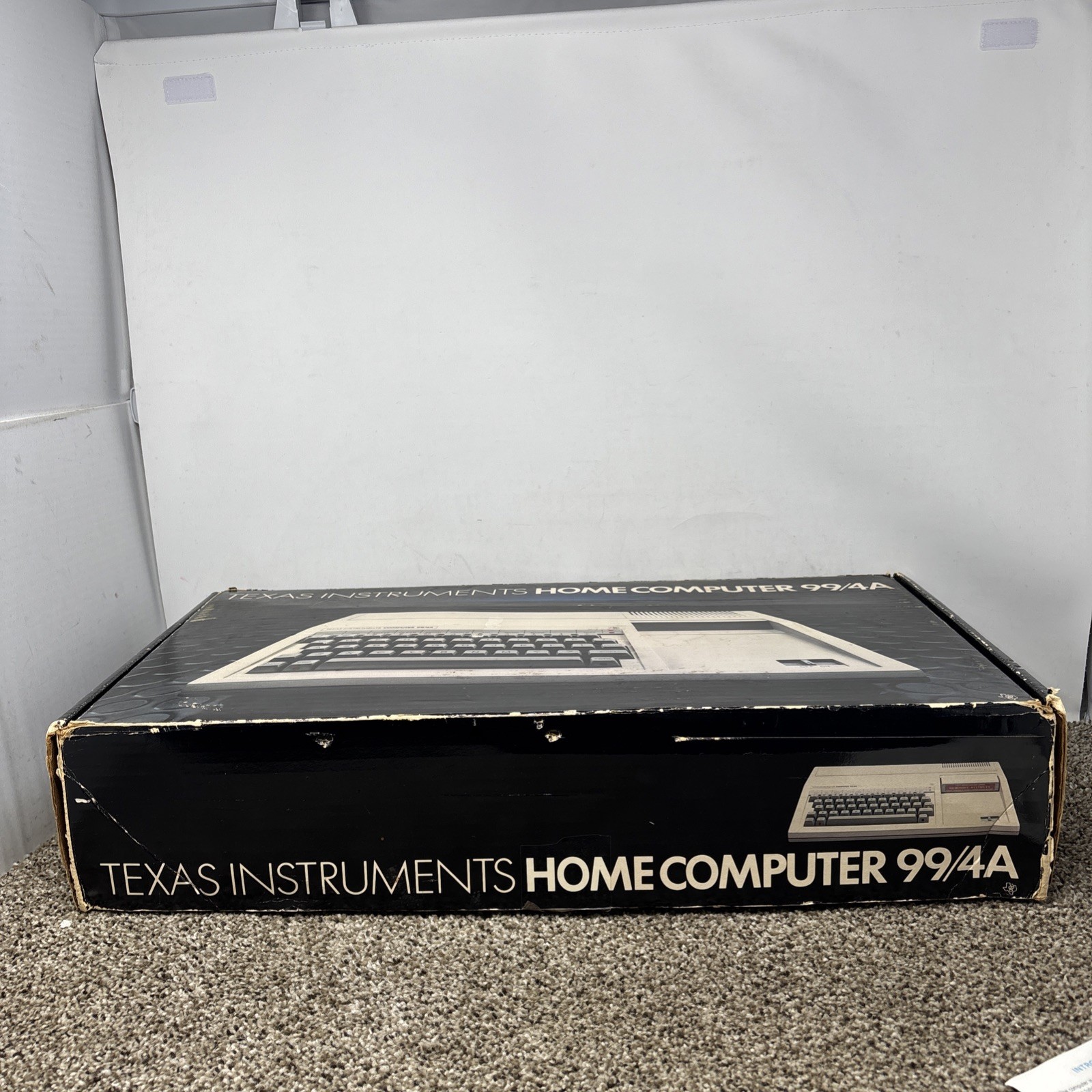 Texas Instruments TI-99/4A Home Computer In Box TESTED With Cables Games