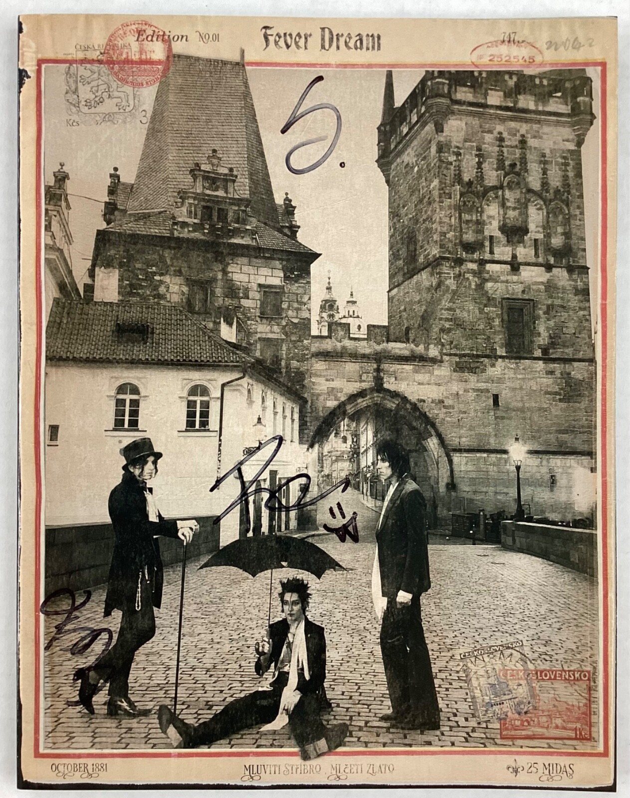 NEW Palaye Royale - Fever Dream Book (2023) SIGNED Photos Art Tour