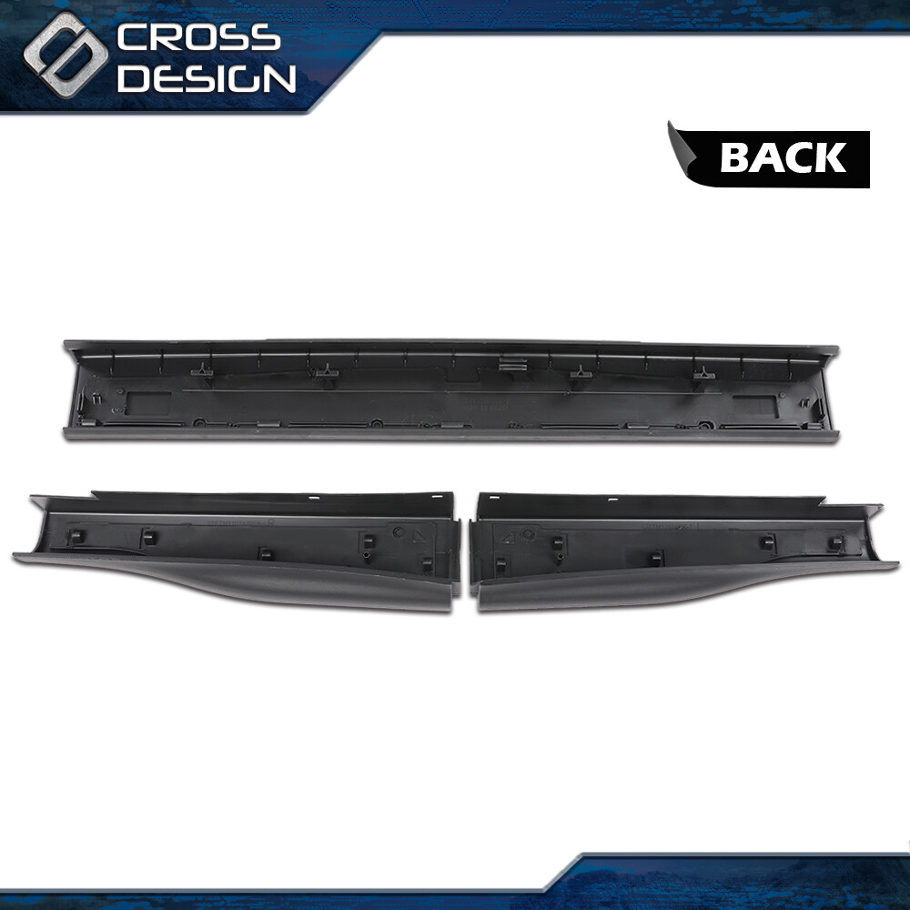 Fit For 08-16 Ford Super Duty F250 F350 Flexible Step Tailgate Trim Cap Molding