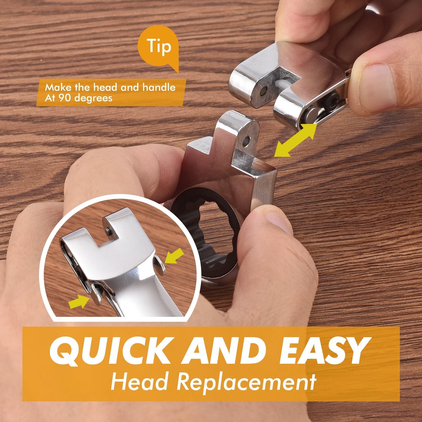 COTOUXKER Flex Head Ratcheting Wrench Set, 1/4 to 3/4 Inch Ratchet Wrench Set...