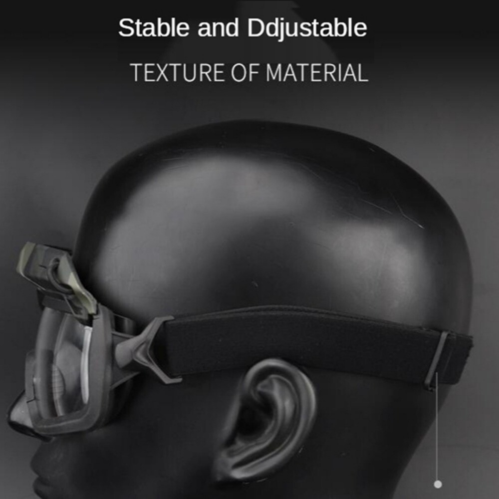 Anti Impact Anti Fog Airsoft Goggles Tactical Safety Goggles Anti Fog Glasses