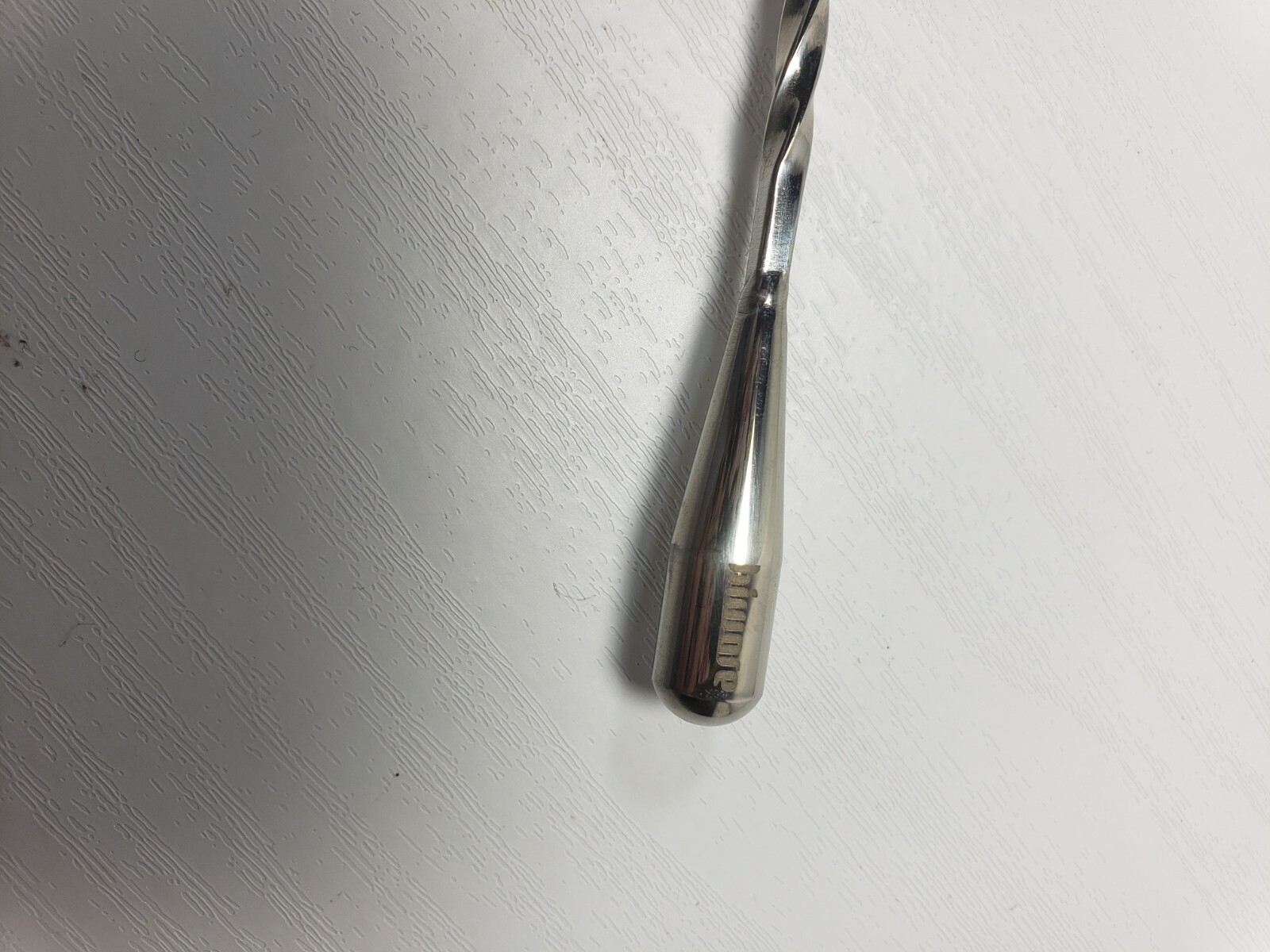 12 Inches Stainless Steel Mixing Spoon, Spiral Pattern Bar Cocktail Shaker Spoon