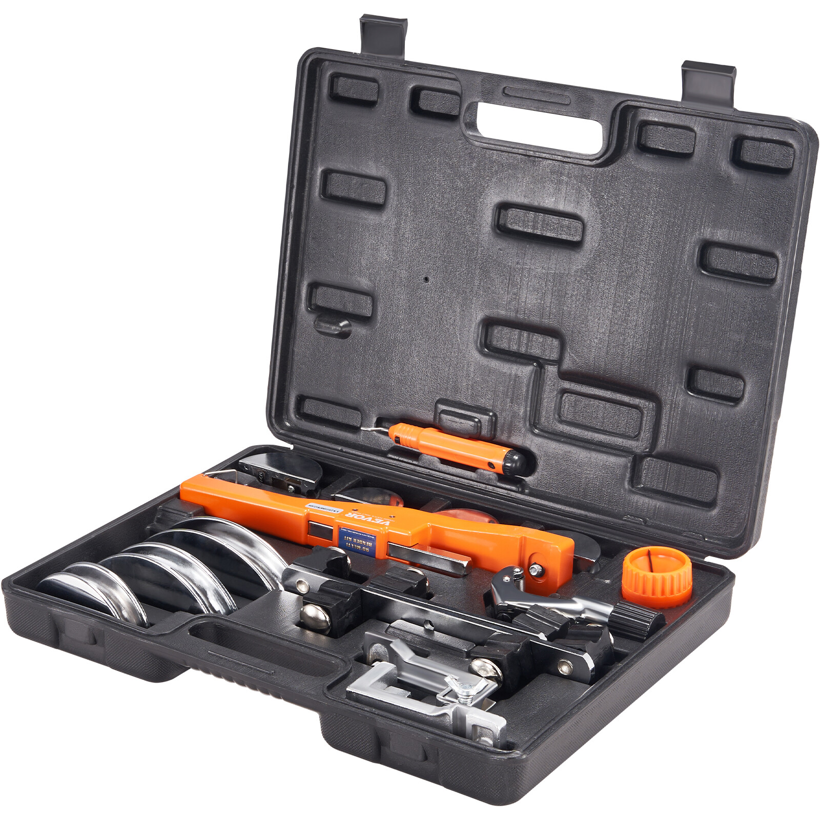 VEVOR Ratcheting Pipe Tube Bender 1/4"-7/8" 90° Forward/Reverse Bending 7 Dies