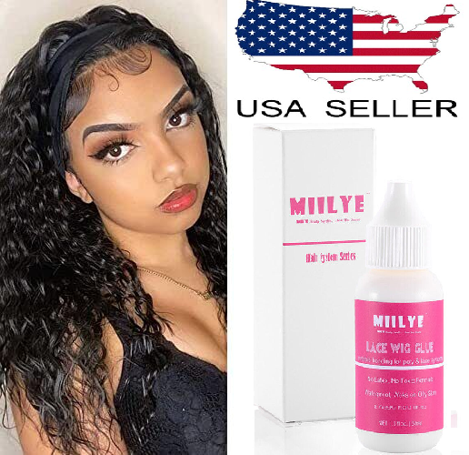 2 Pack Wig Glue Front Lace Wig Waterproof Lace Front Glue Bold Hold Waterproof