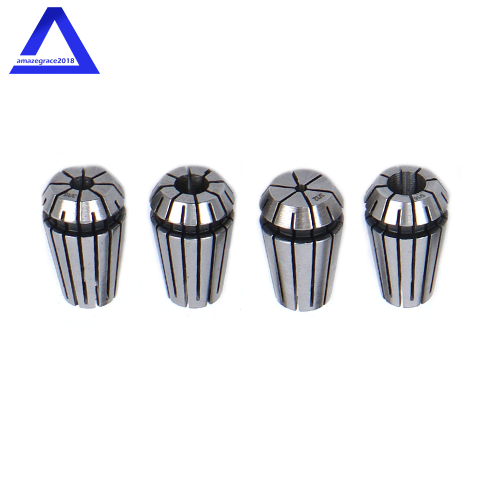 19Pack ER16 Collet Set Complete Sizes Including all 16th 32nds & 64th New