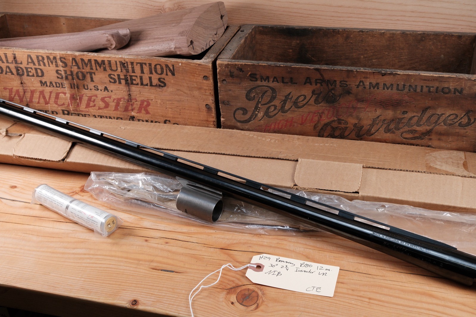 H29 Browning B80 12 Gauge 2 3/4" 30" Vent Rib Invector Choke NIB