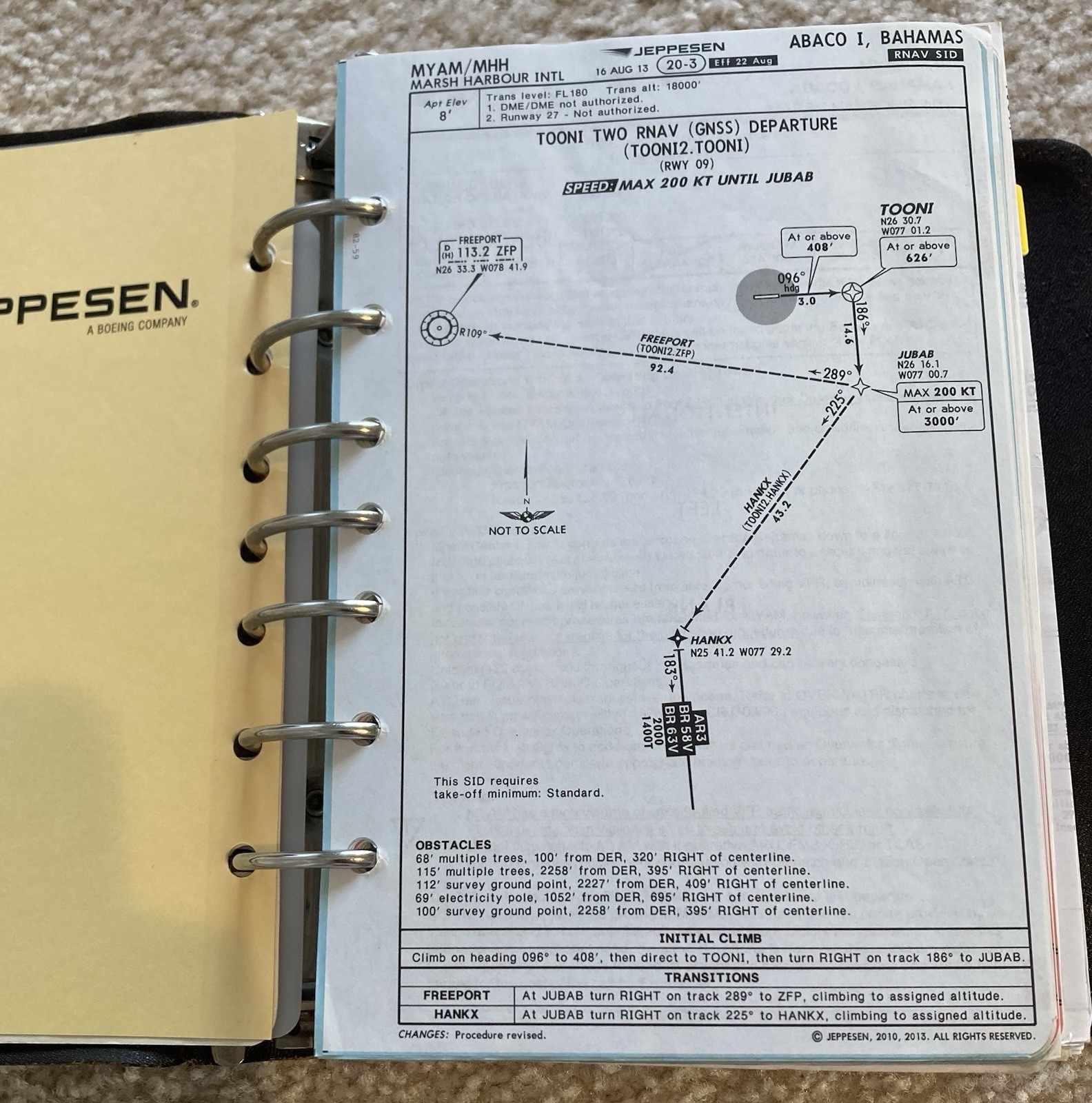 Jeppesen Aviation Vintage UNITED STATES Airway Manual Services 3 Pilot Binders