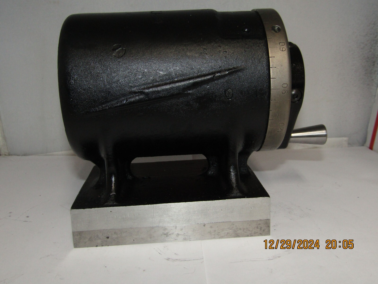 SIMCO Micro-Grind 5C Collet Index Fixture For Grinding, Wooden Box, Toolmaker