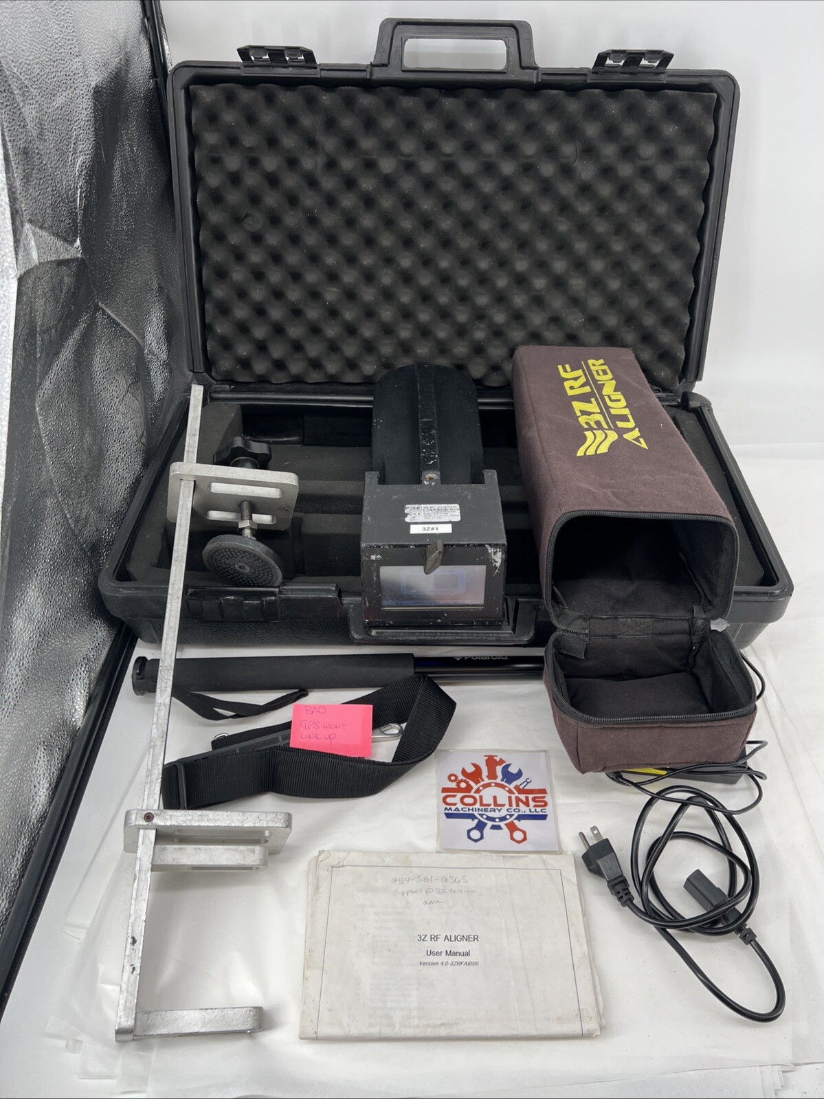 3Z Telecom RF Aligner RFA-1000 Antenna Alignment Tool 3ZRFA1000 GPS Needs Repair