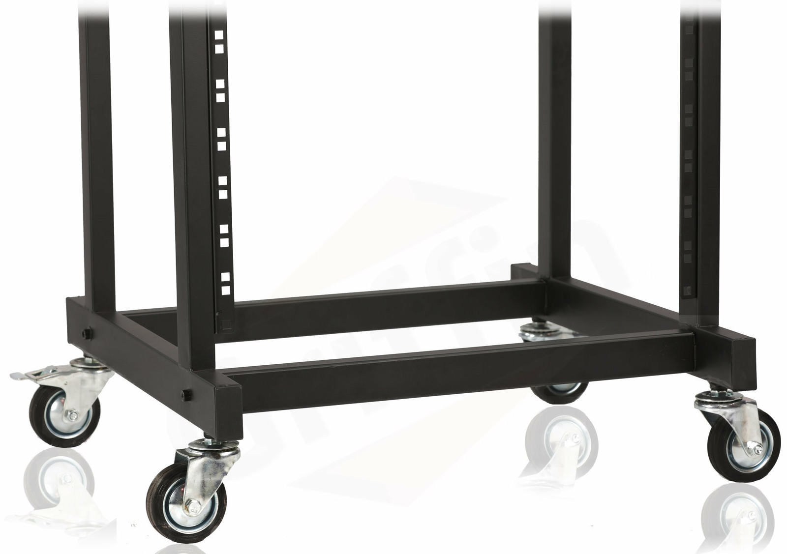 Rack Mount Cart Stand Rolling Studio Mixer Gear Pro Audio IT Server Holder Case