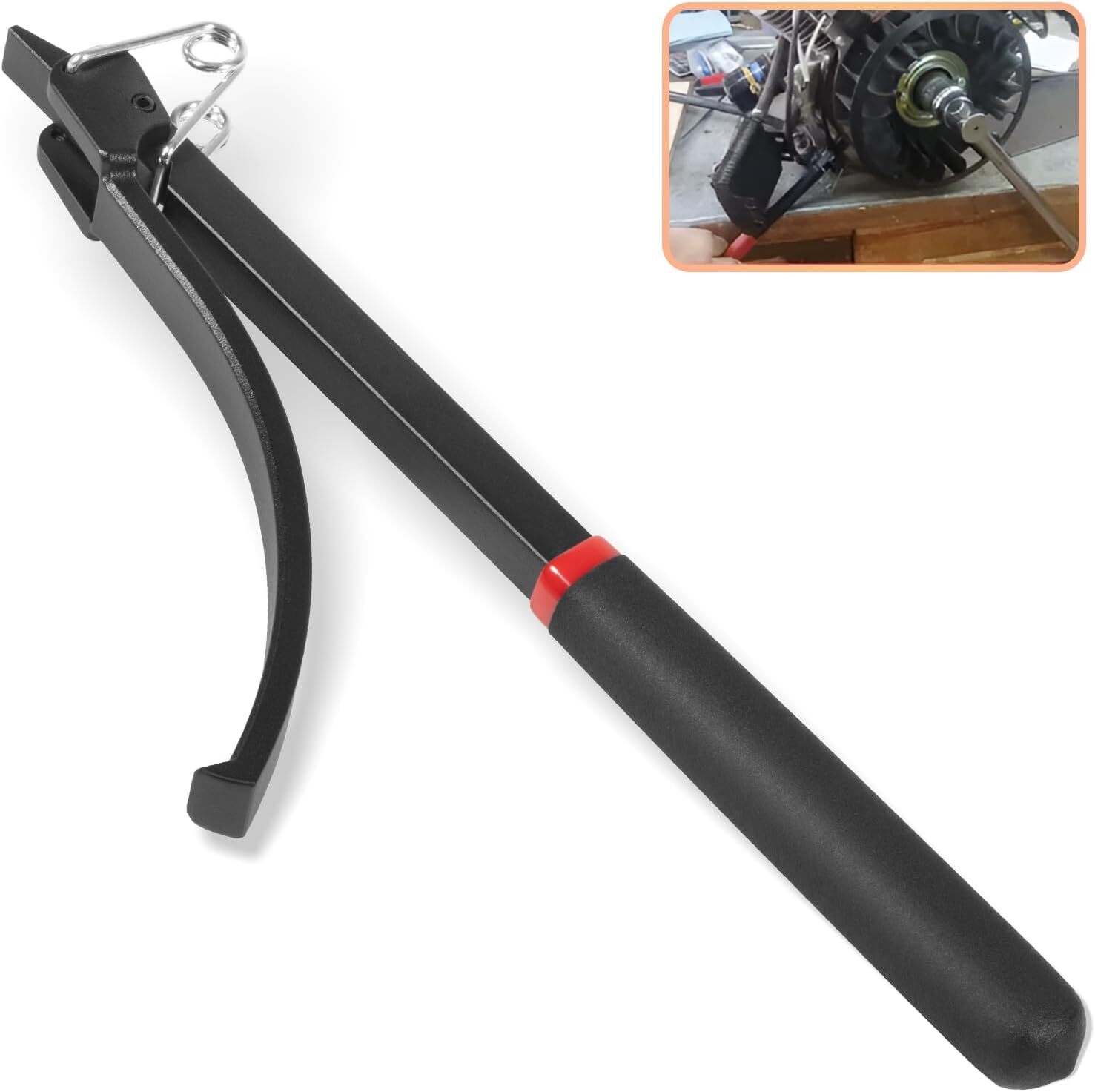 Flywheel Turner Turning Tool Wrench Flex Plate Holder For Most Vehicles NEW