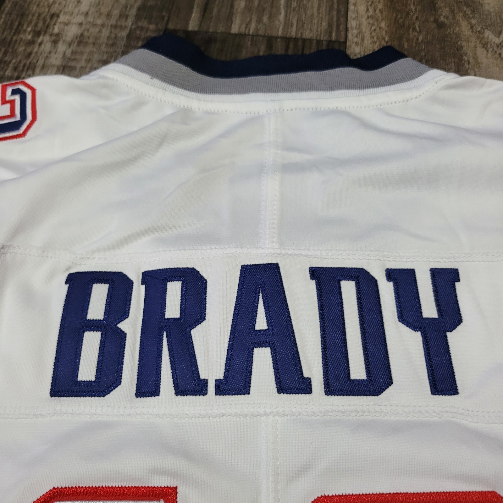 Tom Brady New England Patriots Nike Limited Jersey Size Large 100th Anniversary