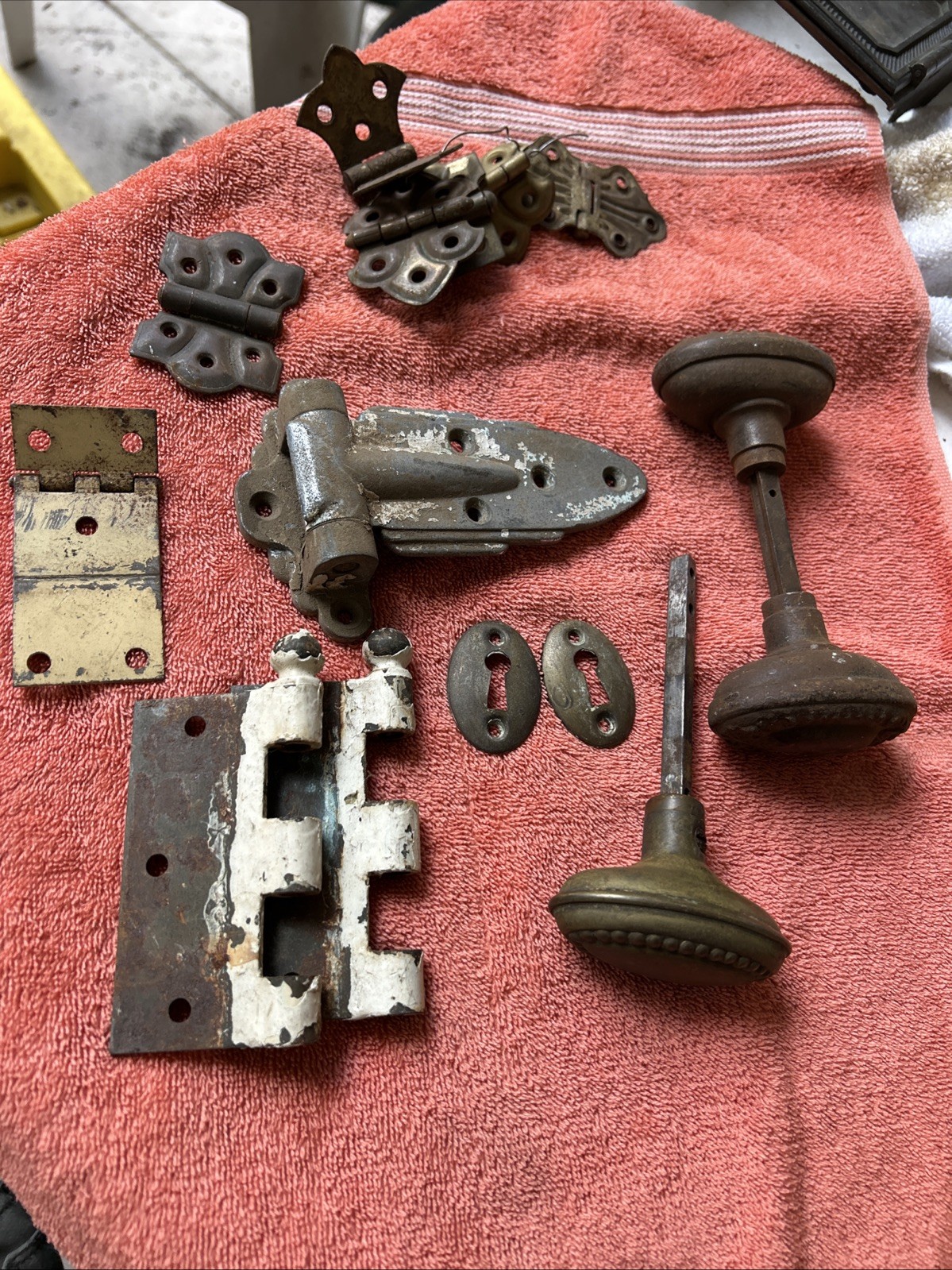 Vintage door hardware