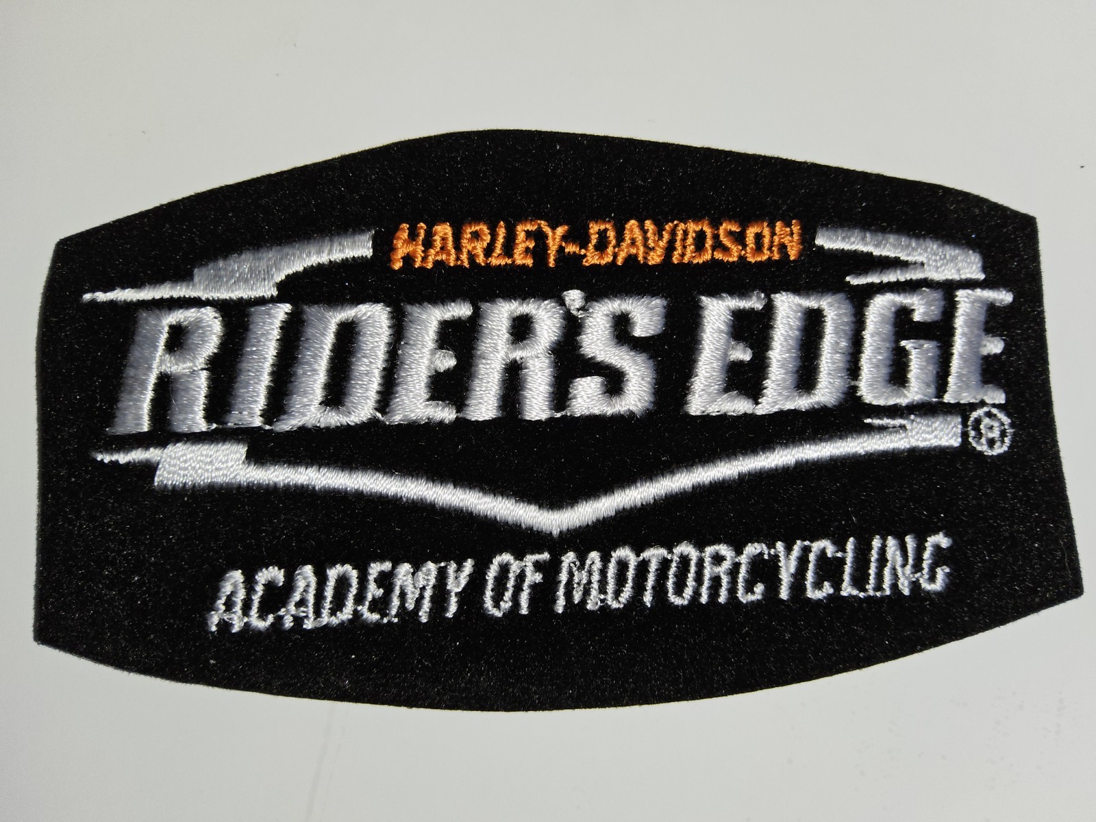 Harley Davidson Patch "Rider's Edge" Academy of Motorcycling  New NOS (J1
