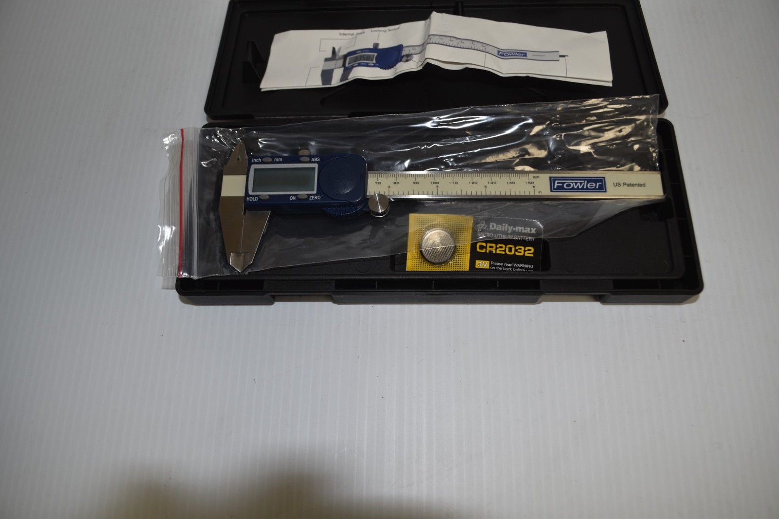 FOWLER 54-101-150-2 ELECTRONIC CALIPER- NEW IN BOX (DGB79)