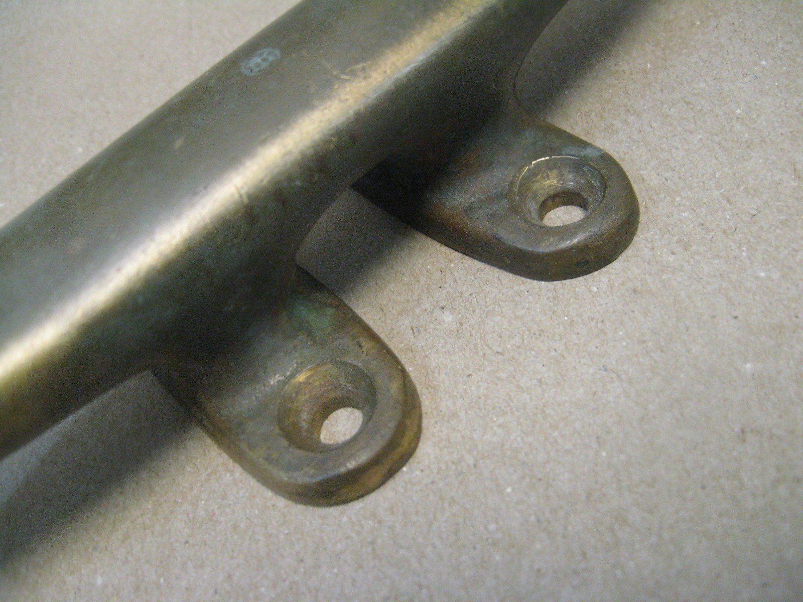 Antique Vtg 7" Solid Bronze Merriman Boat Sailboat Marine Mooring Cleat