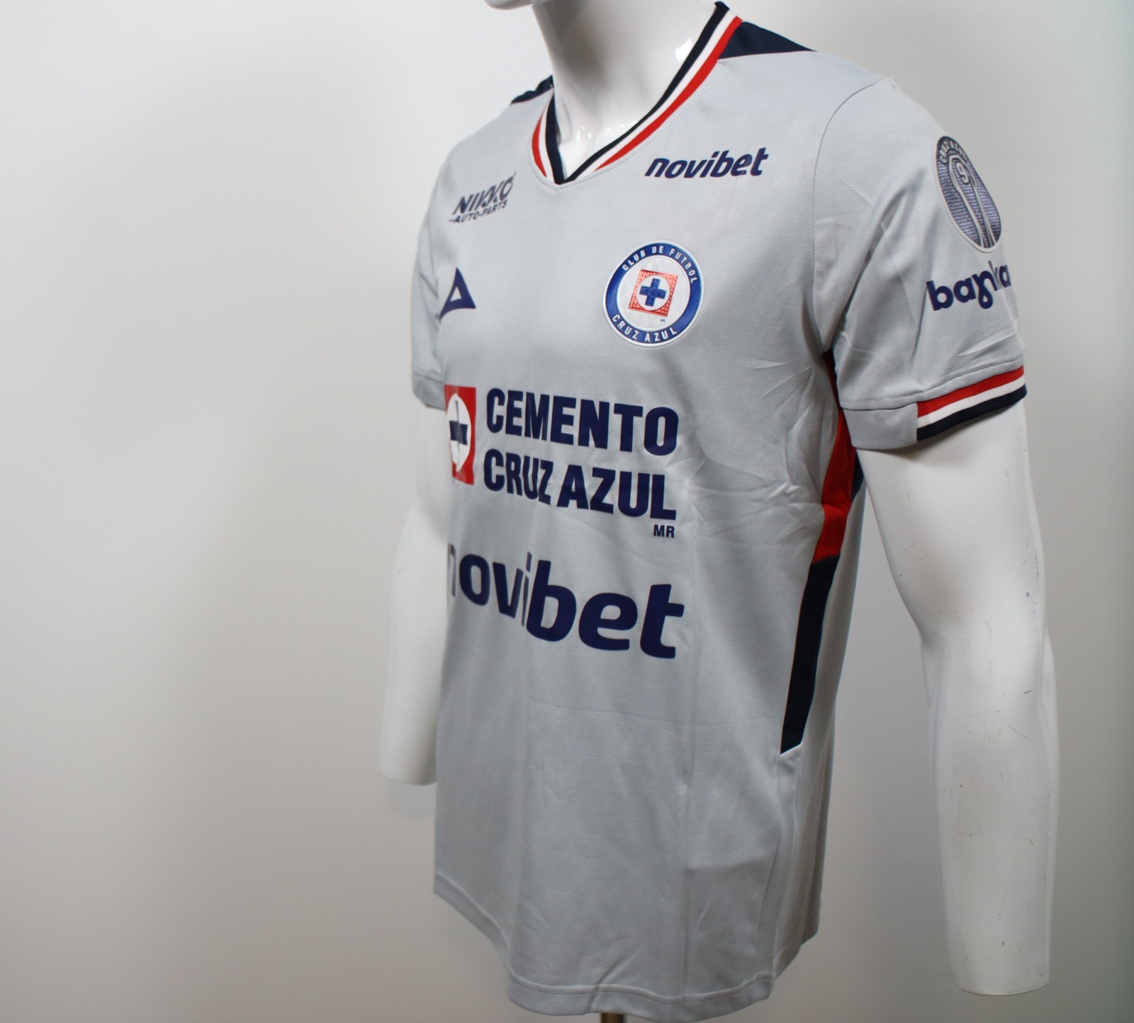 CRUZ AZUL VIS 25/26 CON PARCH LIGA MX (Talla Reducida) slim fit LEER DESCRIPSON