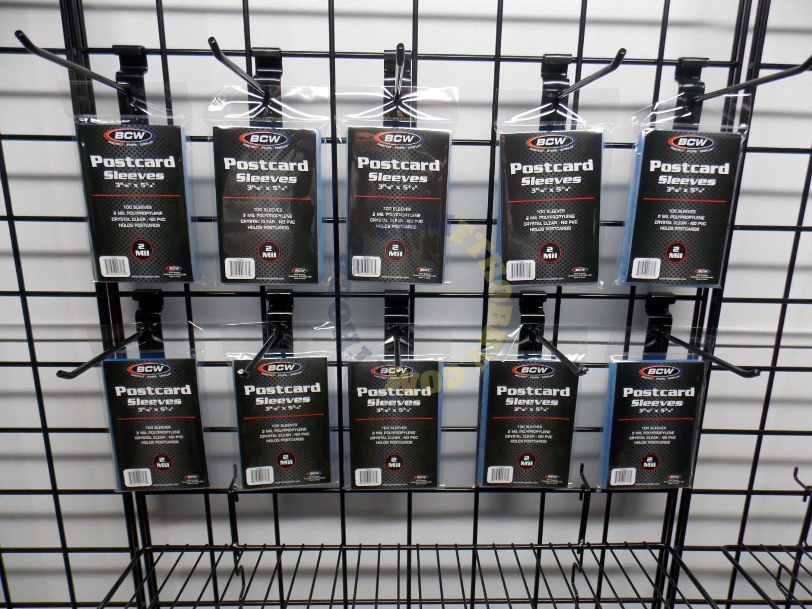 BCW Postcard Soft Sleeves 3 11/16 X 5 3/4 1-PCSLV 100-1000 Choose Quantity