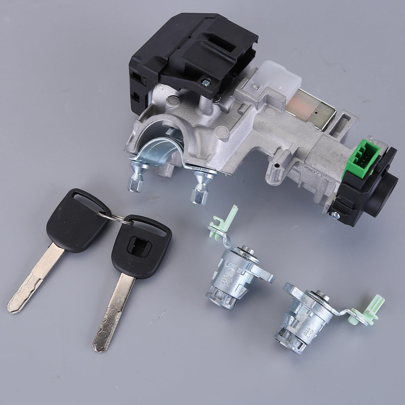 Ignition Switch and Door Lock Cylinder Set with 2 Keys for 2002-2006 CRV 2.4L