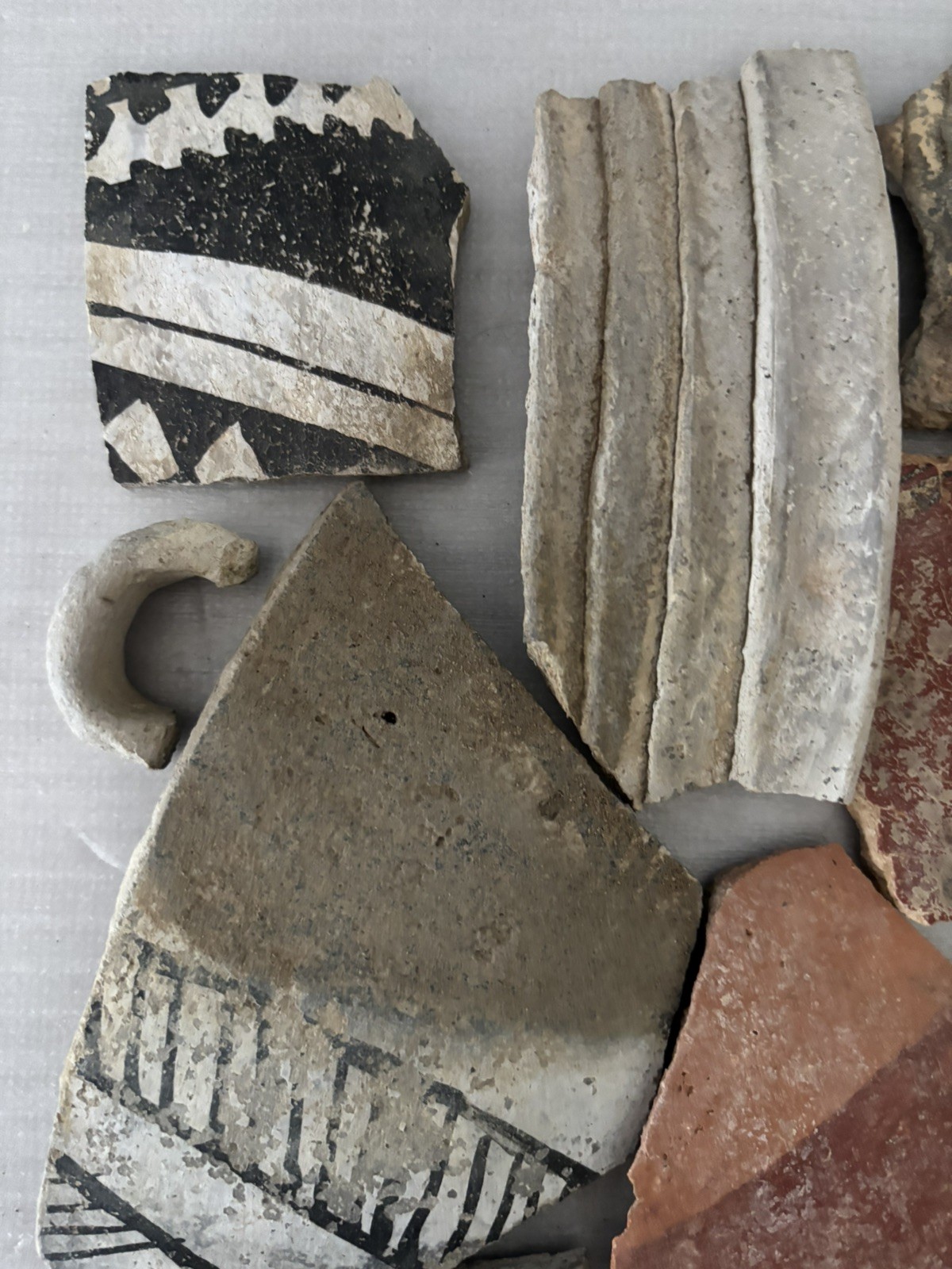 Ancient Anasazi Native American Pottery Shards Arizona L8F FREE SHIP