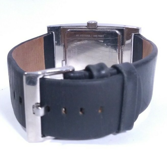 Sams Town Tunica Casino Watch by Fossil Arkitekt Pr5168 Black Band Silver Case