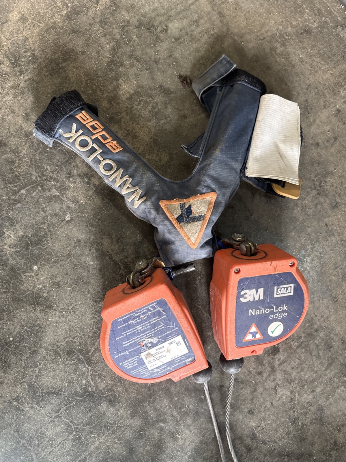 3M DBI-SALA ExoFit NEX Safety Harness With Dual Self-Retracting Lifeline Size XL