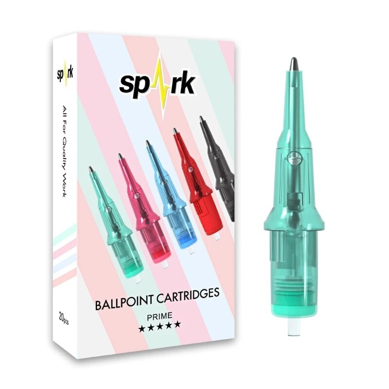 10/20/Mix pcs Spark Ballpoint Tattoo Cartridge Practice Needle Sketch Stippling