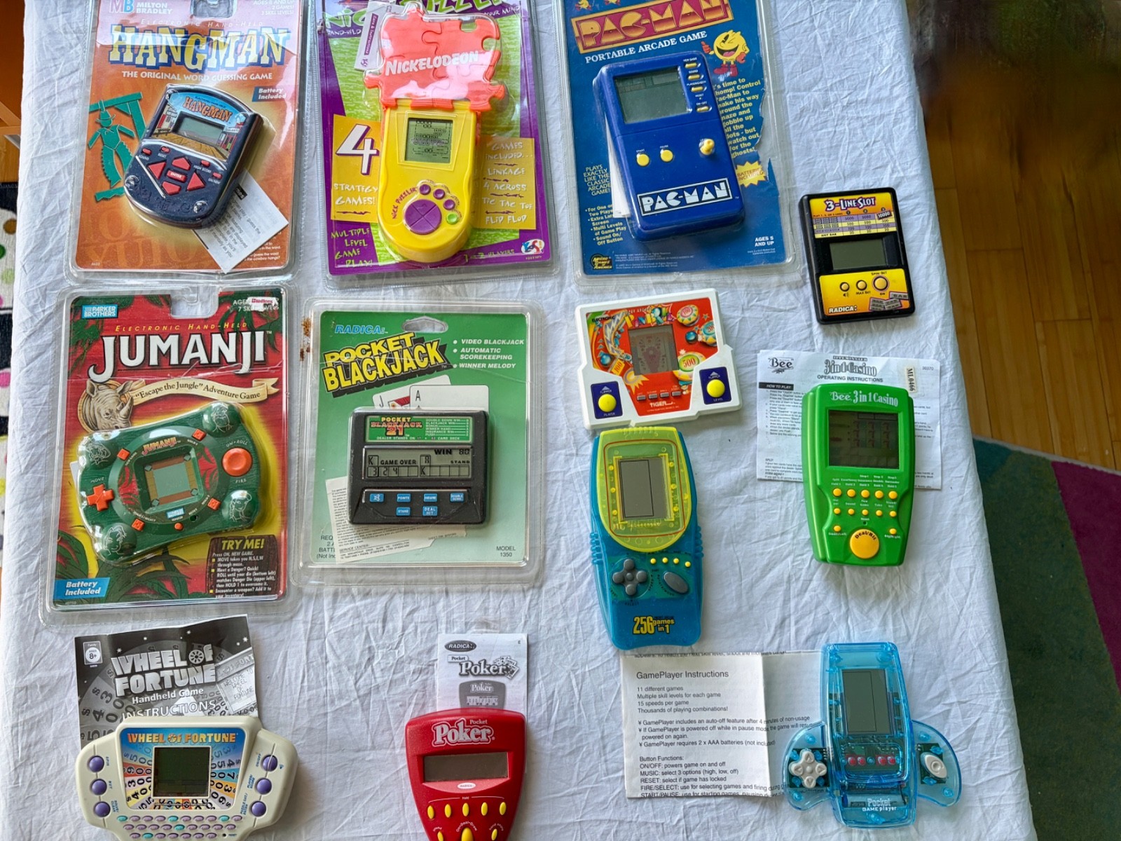 Hand Held Electronic Games Vintage All Work. Sold Individually not as a Group