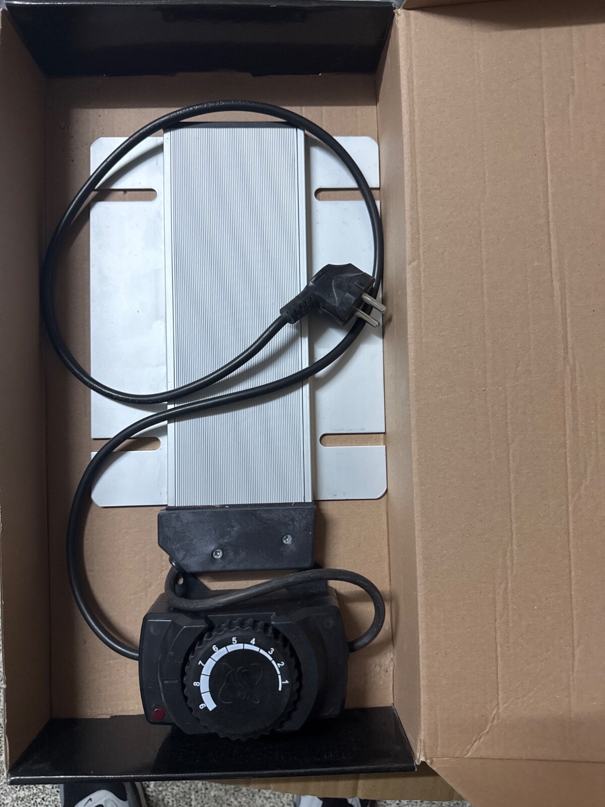 Electric Heater for Chafing Dish with Thermostat 250x200 m 750w 230v