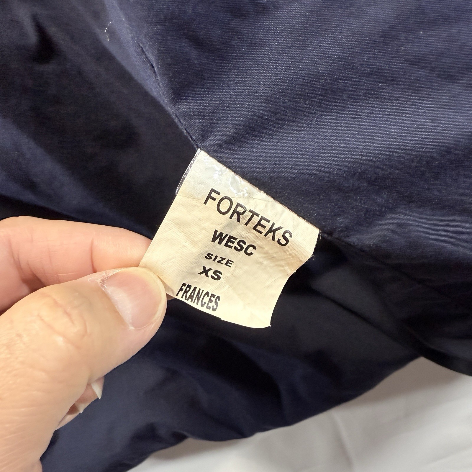 Belgian Jigsaw Field Jacket Puzzle Camo Coat Army Belgium WESC Mens Size XS