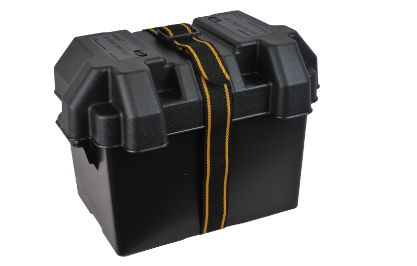 Marine Battery Boxes Large Handles Rolled Edges RV Camping Solar Box 24 Series