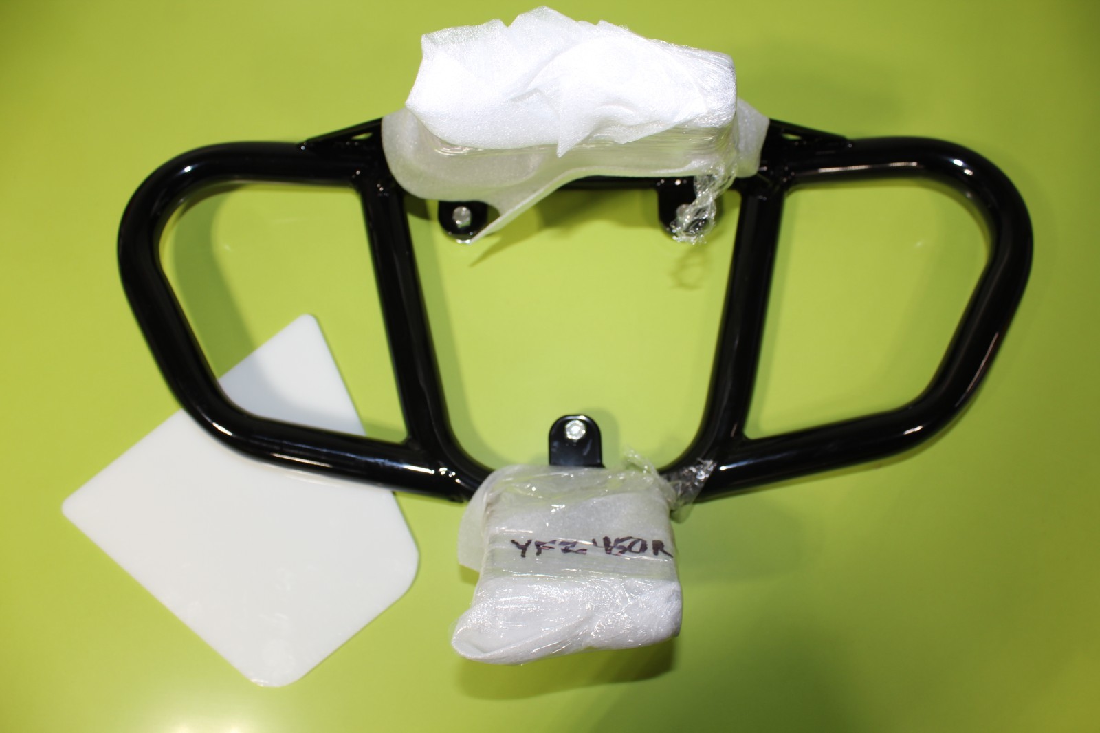 Factory 43 Yamaha YFZ450R Front MX Bumper BW2-F845N-30-00 Silver Logo Sticker