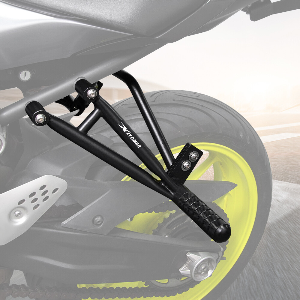 Fit For Yamaha FZ-07 / MT-07 2014-2025 Stunt Subcage Rear Footpeg Crash Bars