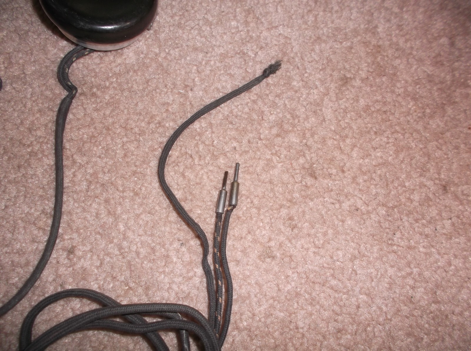 Vintage Brandes Superior Headset Headphone Receiver Great Shape FREE SHIPPING