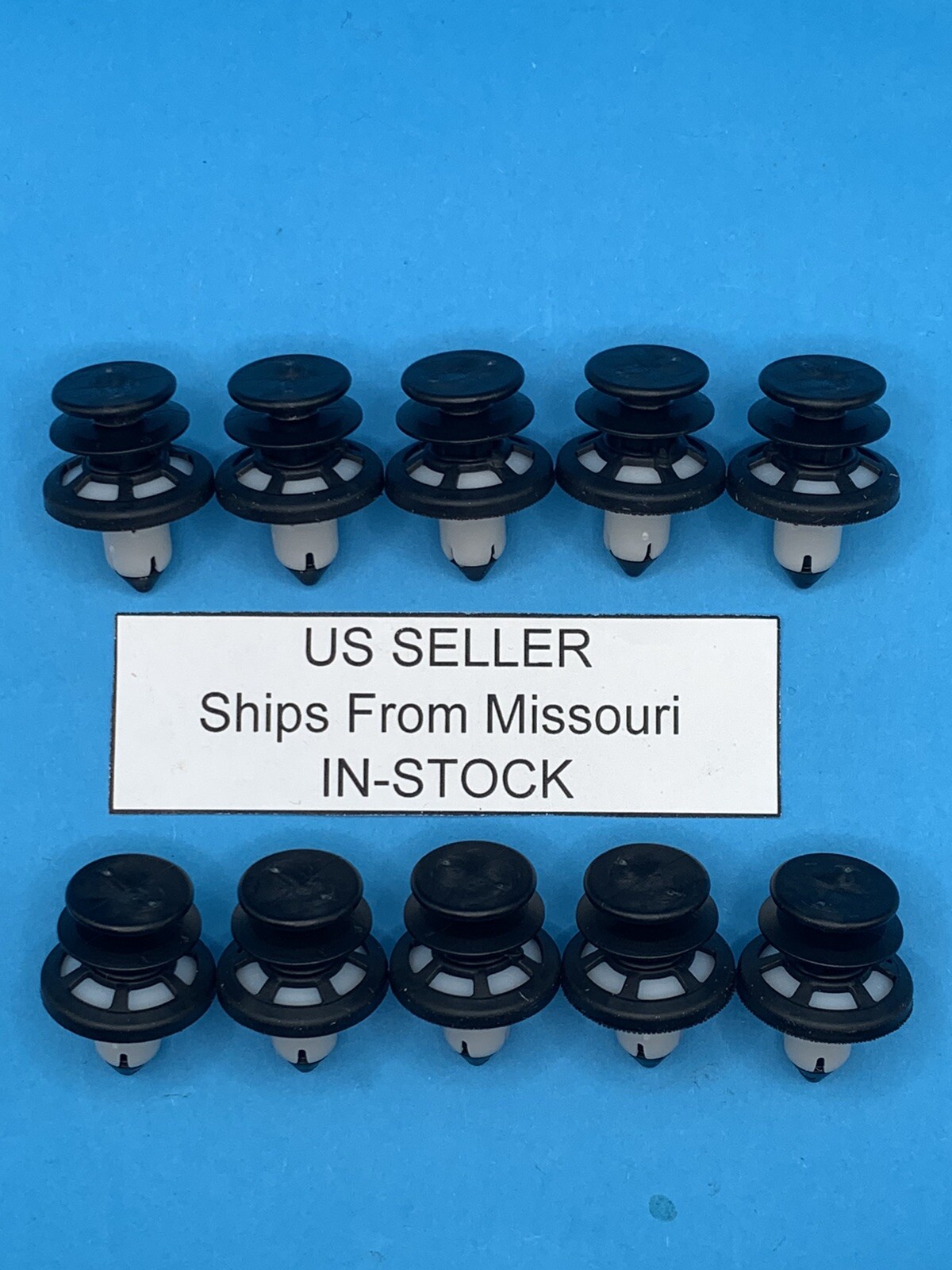 (Pack of 10) Door Trim Panel Retainer Clips for Jeep Wrangler Gladiator Dart Ram