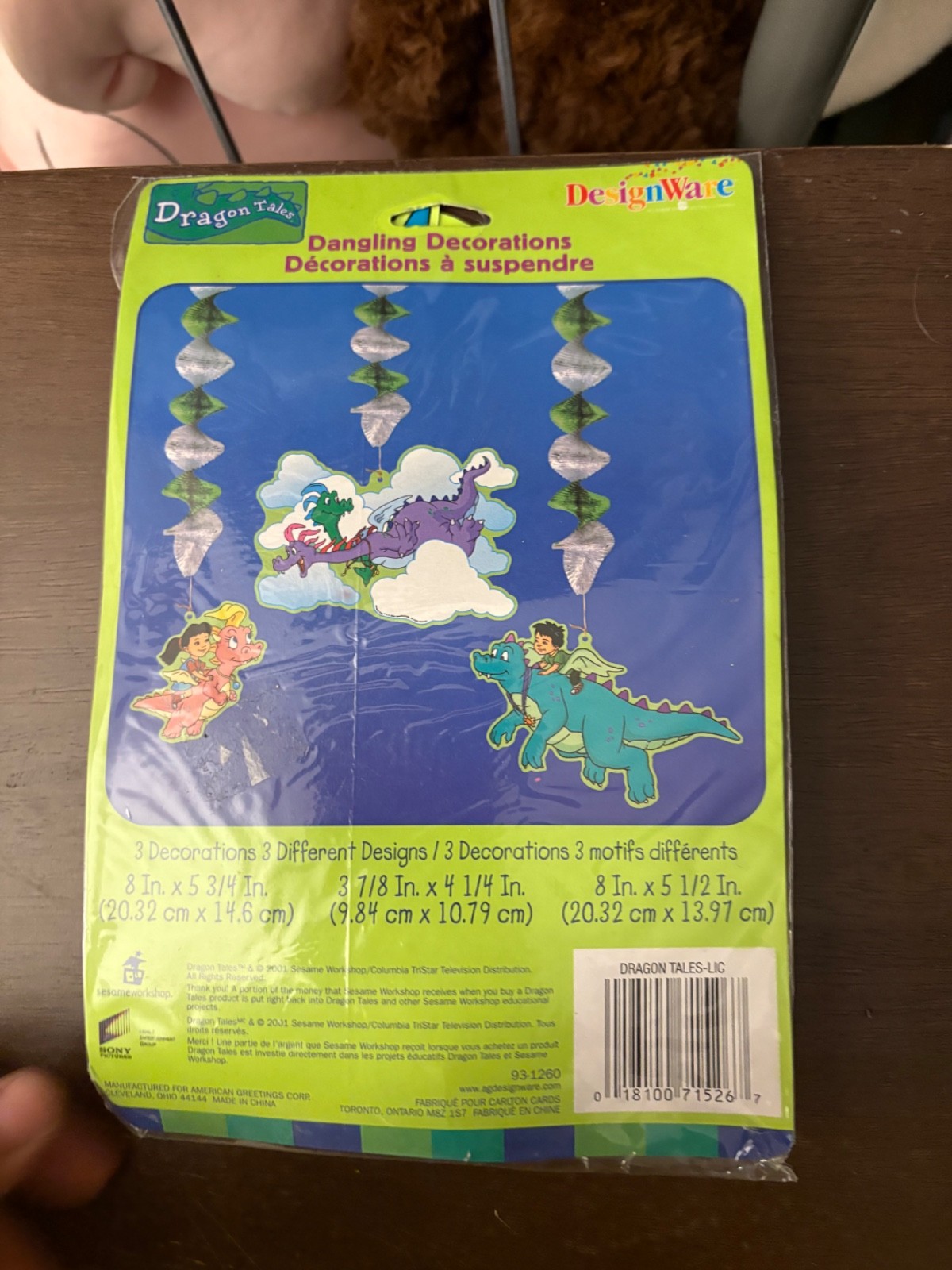 RARE Dragon Tales Hanging Party Decorations