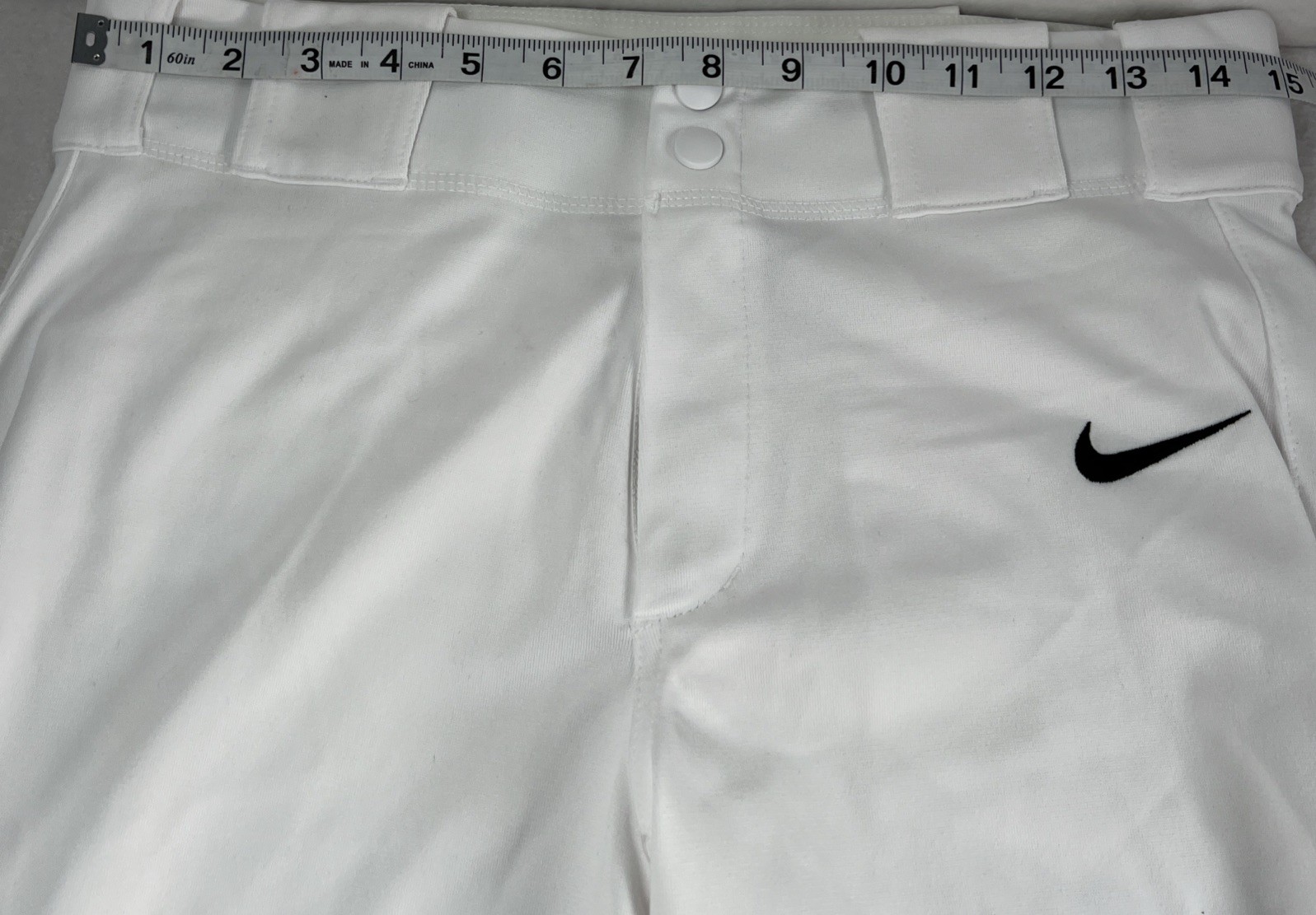 Nike Vapor Pro Baseball Pants Mens Size Small White NWOT