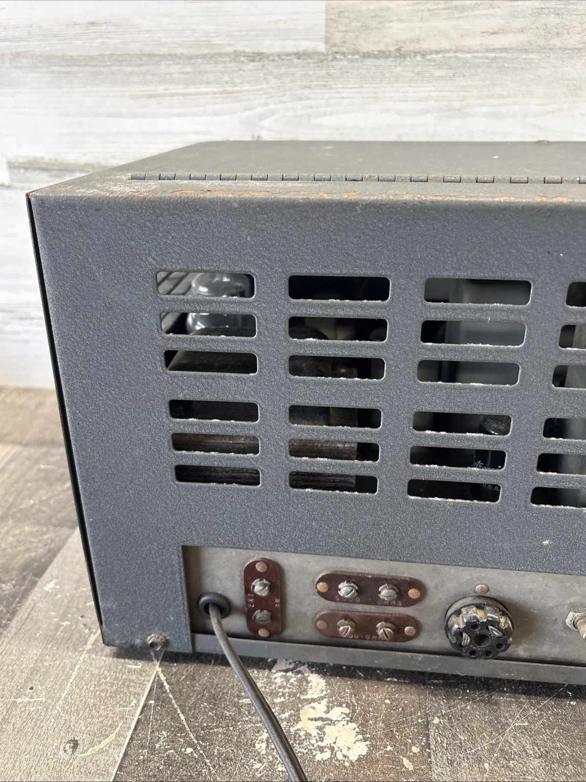 Hallicrafters SX-25 Super Defiant HF Communications Tube Receiver Works