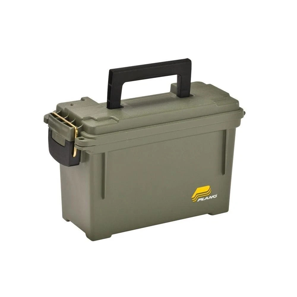 Ammo Storage Box 4 Quart Field OD Green Military Utility Can