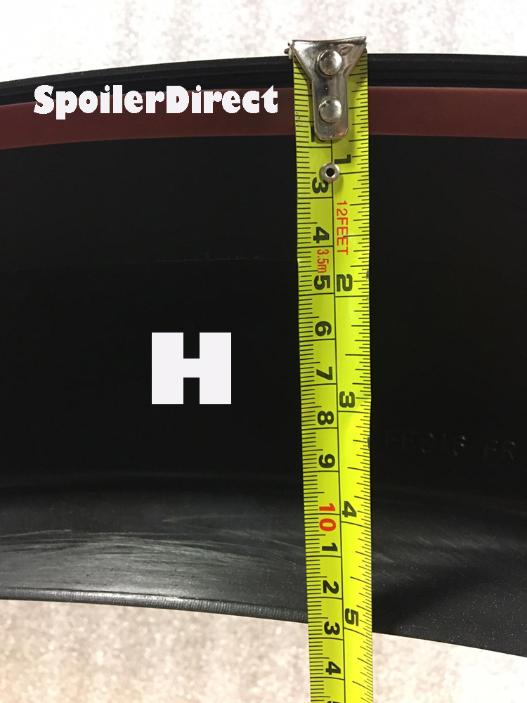 FENDER FLARES FOR 2011 2012 2013 2014 2015 2016 FORD F250 / F350 SUPER DUTY