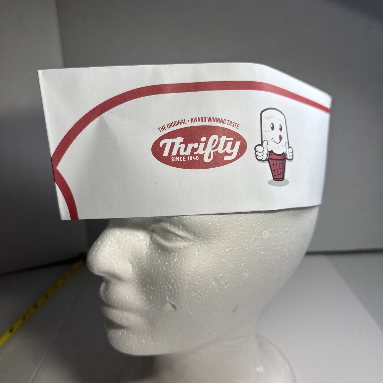 NEW Thrifty Ice Cream Rite Aid Paper Hat (lot Of 2) drug store Rite Aid 10 3/4”