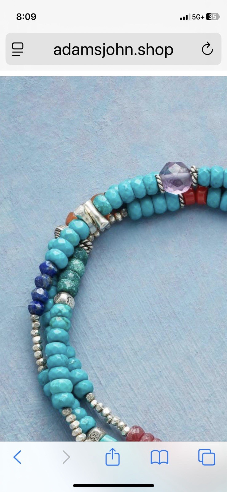 NEW Sundance JEWELRY Rhythm & Blues Clasp Silver Bracelet Emerald Amathyst Ruby